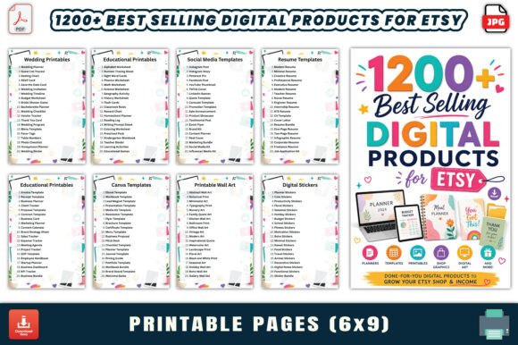 Download 1200+ Best Selling Digital Products for - Selling Collection
