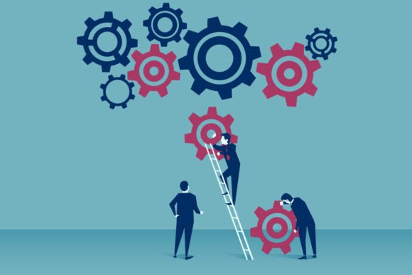 Download Business Teamwork Illustration Concept. - Business Collection