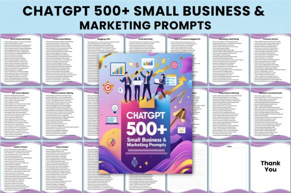 Download ChatGPT 500+ Small Business &amp; Marketing - Business Collection