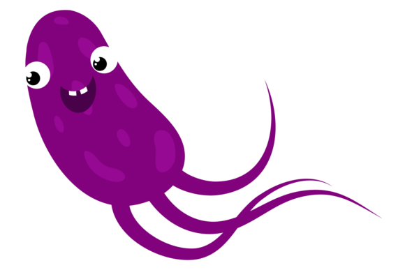 Download Bacteria Mascot. Epidemic Disease Cartoo - Premium Resources