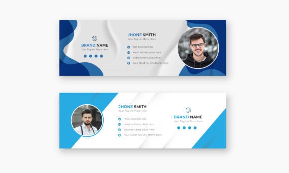 Download Creative Modern Business Email Signature - Business Collection